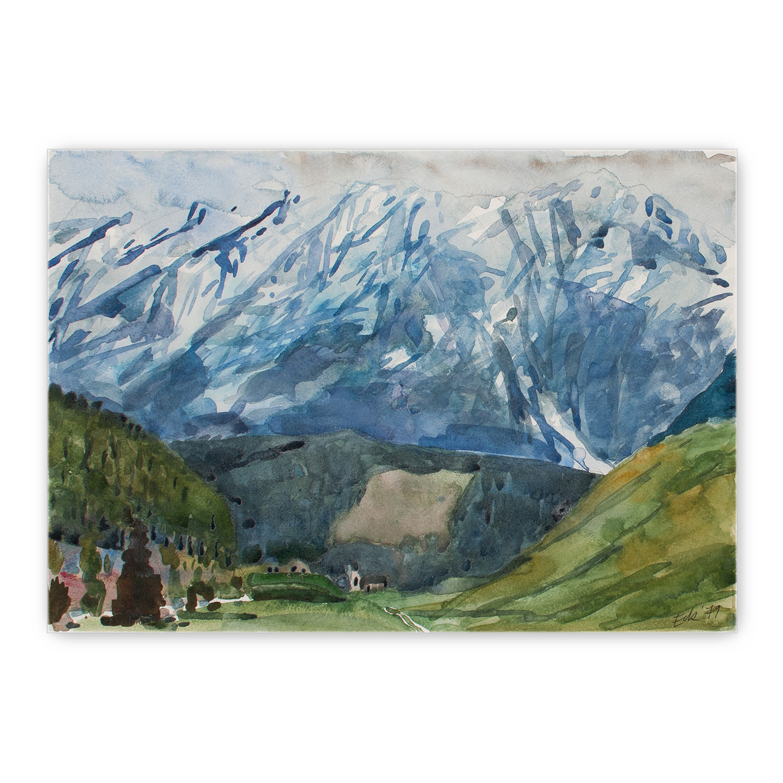 Skizzen aus Niederthai, Ötztal 3