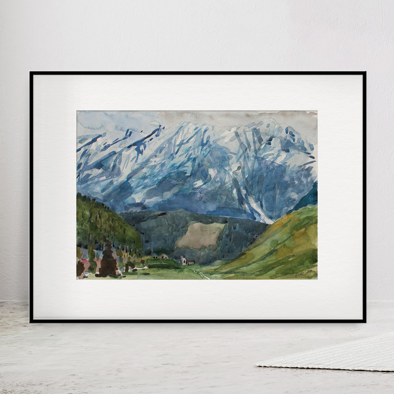 Skizzen aus Niederthai, Ötztal 3 – Bild 3