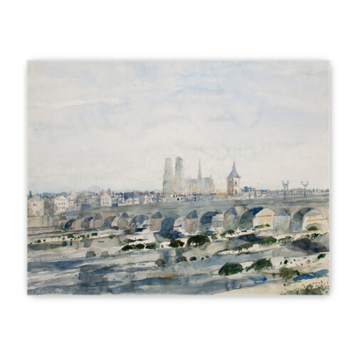 Aquarell "Orléans"