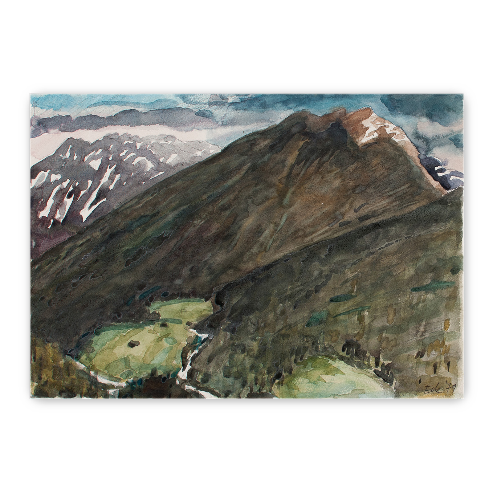 Skizzen aus Niederthai, Ötztal 8